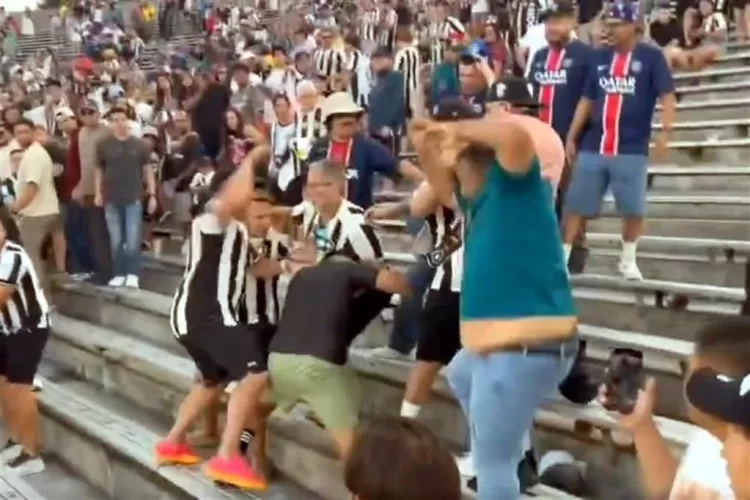 Violencia empaña el Mundial de Clubes: pelea entre hinchas de PSG y Botafogo