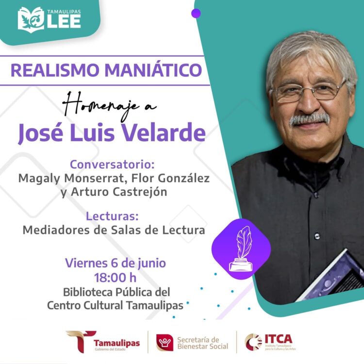 Rinden homenaje a José Luis Velarde con conversatorio y lecturas en el CCT
