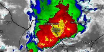 Advierte PC sobre tormentas en zona norte de Tamaulipas