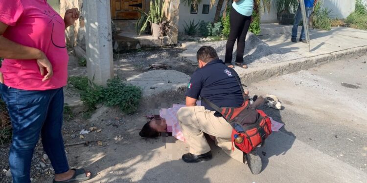 Flamazo causa quemaduras graves a mujer
