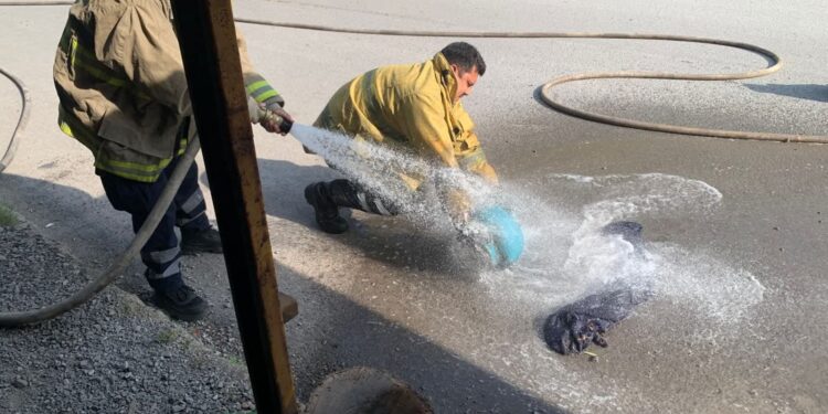 Flamazo causa quemaduras graves a mujer