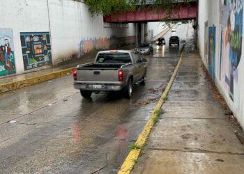 Reporta PC salvo blanco por lluvias