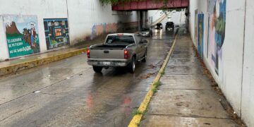 Reporta PC salvo blanco por lluvias