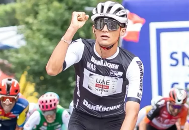 El mexicano Isaac del Toro cosecha su segundo triunfo ciclista en Austria
