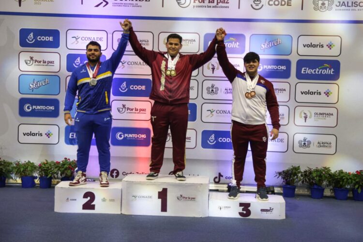 Obtiene Tamaulipas con 14 medallas en levantamiento de pesas de Olimpiada Nacional