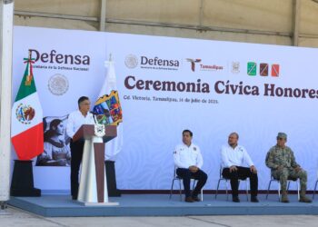 Reconoce gobernador Villarreal labor del Ejército en mejora de seguridad en Tamaulipas