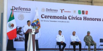 Reconoce gobernador Villarreal labor del Ejército en mejora de seguridad en Tamaulipas
