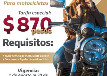 Cancelarán adeudos fiscales a motociclistas de Tamaulipas agosto y septiembre