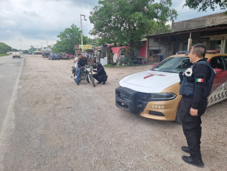 Aplica Guardia Estatal de Apoyo Carretero “Operativo Moto Segura” en Tamaulipas