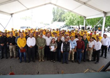 Reconocen labor de brigadistas forestales en el Día Nacional del Combate de Incendios Forestales
