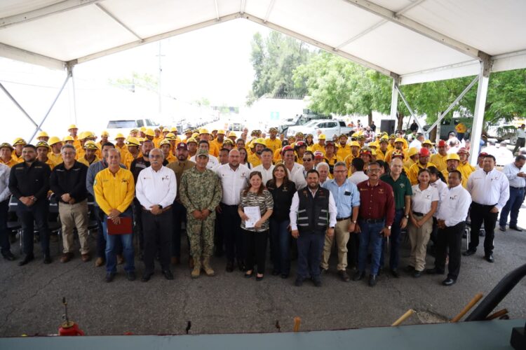 Reconocen labor de brigadistas forestales en el Día Nacional del Combate de Incendios Forestales
