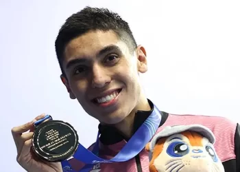 El mexicano Diego Villalobos gana bronce en Campeonato Mundial acuático