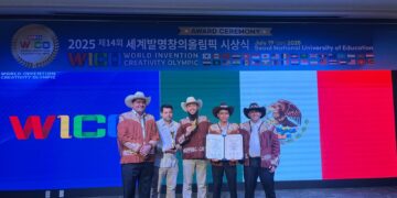 Ganan estudiantes tamaulipecos oro y Grand Prize en WICO 2025 en Corea del Sur