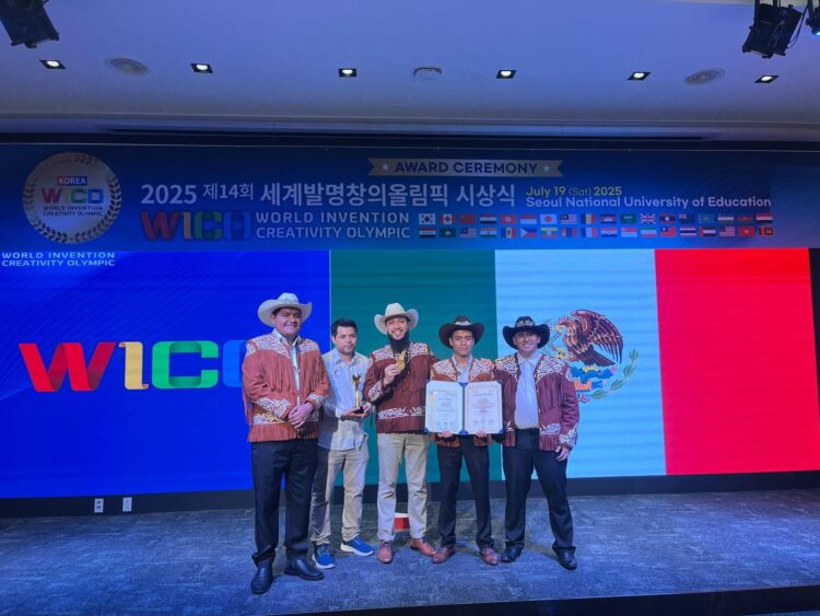 Ganan estudiantes tamaulipecos oro y Grand Prize en WICO 2025 en Corea del Sur