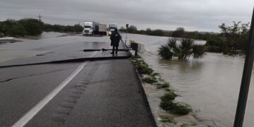 Cierran este martes tramo González de la carretera Victoria-Tampico por daño estructural e inundación