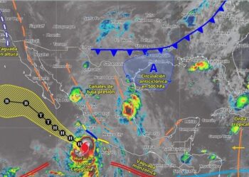 Lluvias de 3 a 6 pulgadas se registrarán hoy martes en Tamaulipas, pronostica el SMN