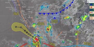 Lluvias de 3 a 6 pulgadas se registrarán hoy martes en Tamaulipas, pronostica el SMN