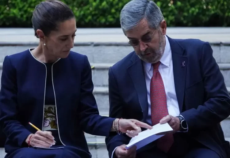 Claudia Sheinbaum y De la Fuente analizan estrategia ante aranceles de EU