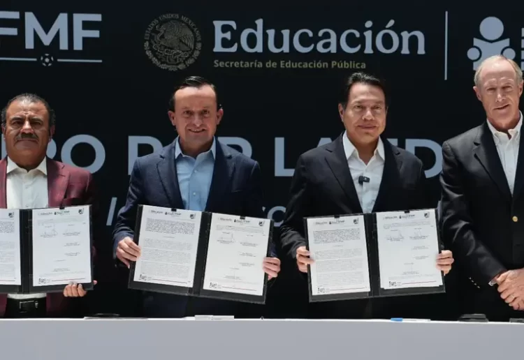 SEP y la FMF se unen en una alianza histórica para erradicar el analfabetismo en México