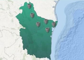 Alerta Protección Civil de posibles torbellinos en Tamaulipas y Nuevo León