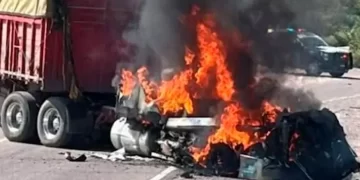 Tras intervención en narcocampamento, se desatan bloqueos y ataques en Aguascalientes