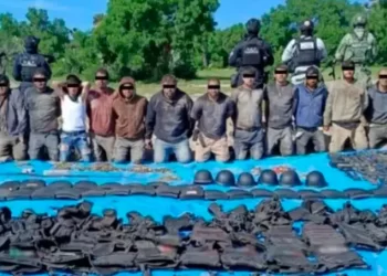 Detienen a 18 presuntos integrantes de grupo delictivo en Aguascalientes