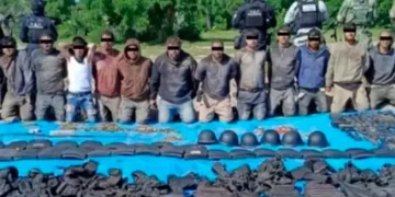 Detienen a 18 presuntos integrantes de grupo delictivo en Aguascalientes