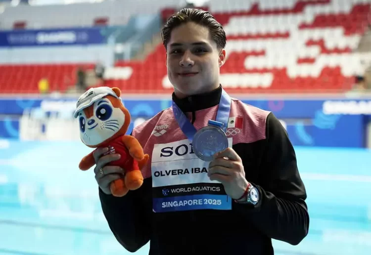 El mexicano Osmar Olvera suma otra plata en el Campeonato Mundial