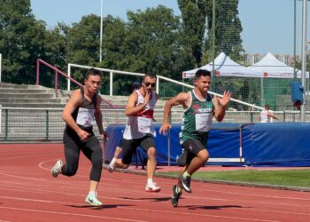 Alex Avilés rompe récord mundial y es doble campeón en Abierto Europeo de Atletismo para atletas con Síndrome de Down