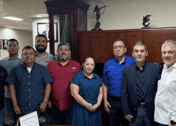 Cetemistas de Reynosa se reúnen con funcionario federal de IMSS-Bienestar