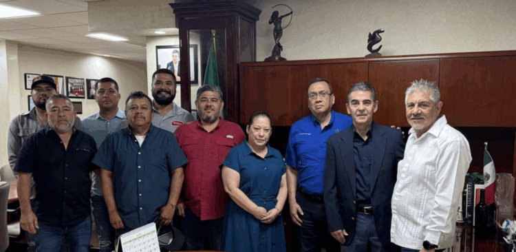 Cetemistas de Reynosa se reúnen con funcionario federal de IMSS-Bienestar
