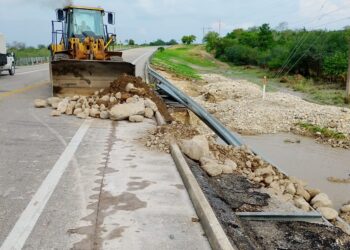 Inicia Gobierno de Tamaulipas reparación de carreteras y caminos afectados por lluvias