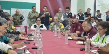 Definen estrategia de atención a riesgos en sur de Tamaulipas ante saturación del Sistema Lagunario del Chairel