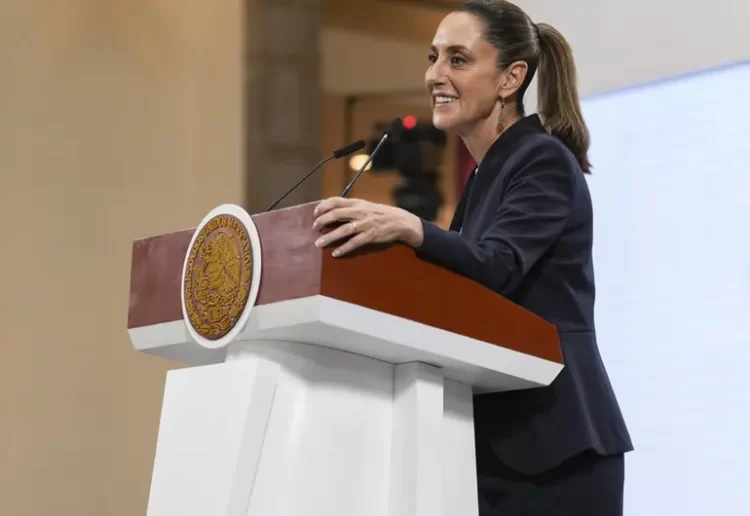 Sheinbaum se reúne con congresistas estadounidenses en Palacio Nacional