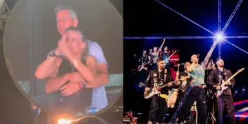 Coldplay exhibe infidelidad por error en concierto