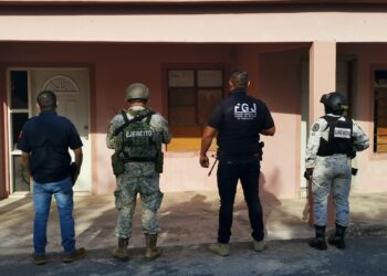 Realizan cateo por narcomenudeo en vivienda de Díaz Ordaz