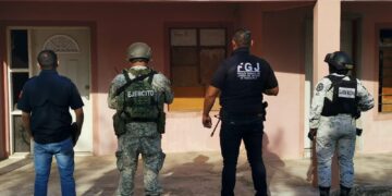 Realizan cateo por narcomenudeo en vivienda de Díaz Ordaz