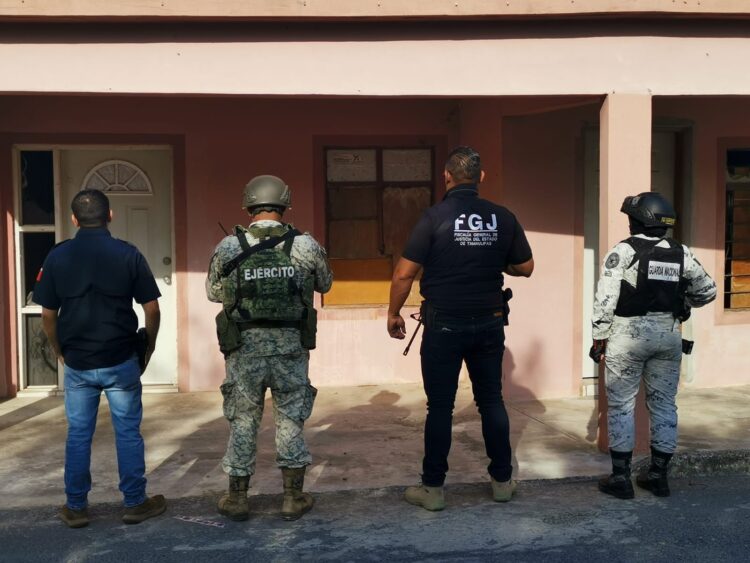Realizan cateo por narcomenudeo en vivienda de Díaz Ordaz
