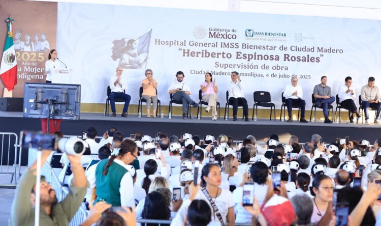 Nuevo Hospital IMSS-Bienestar en Madero será inaugurado en diciembre: presidenta Sheinbaum