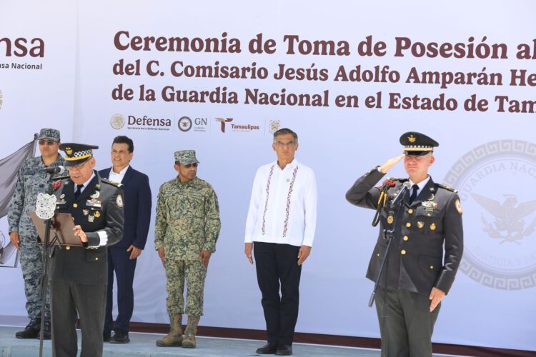 Guardia Nacional, determinante para la gobernabilidad y paz en Tamaulipas: Américo Villarreal