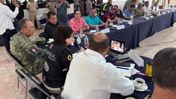 Instruye gobernador de Tamaulipas todo lo necesario para familias que habitan en zonas inundables