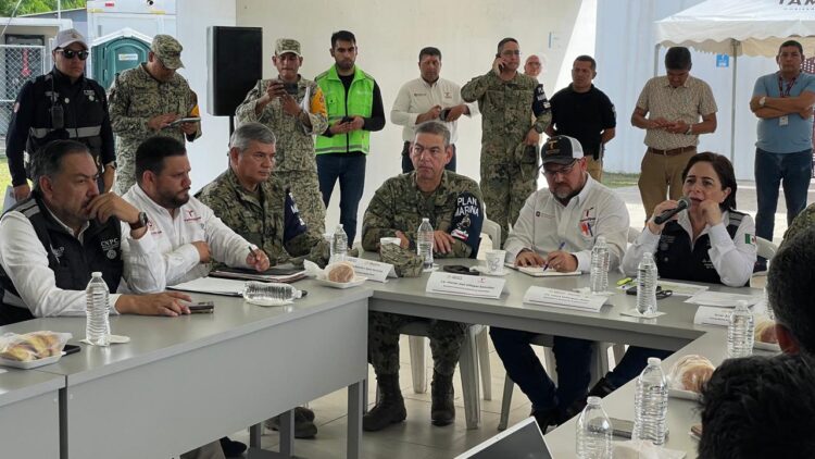 Da Protección Civil asistencia a los habitantes de zonas afectadas por inundaciones en Tampico