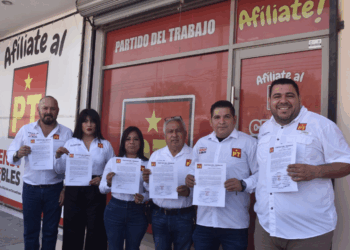 Entrega el PT nombramientos a enlaces distritales en Reynosa, Tamaulipas