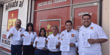 Entrega el PT nombramientos a enlaces distritales en Reynosa, Tamaulipas