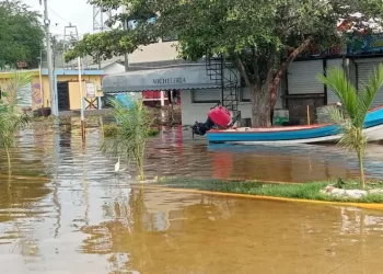 Se desborda laguna Champayán en Altamira tras escurrimientos de Barry