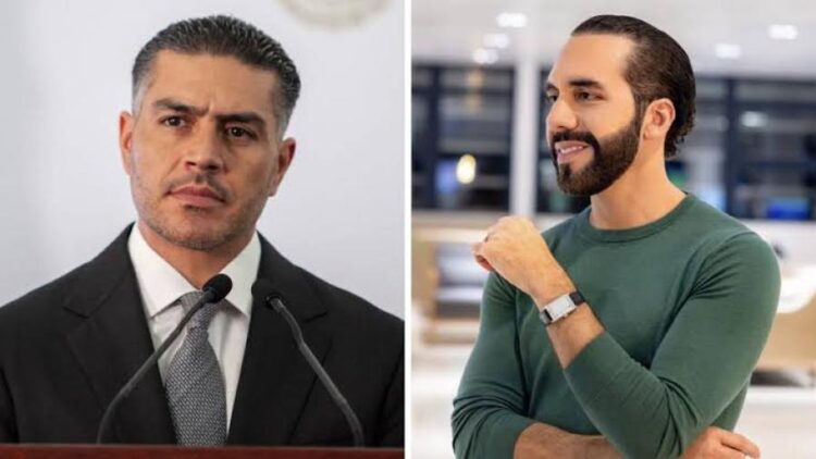 García Harfuch aclara a Bukele el caso de la narcoavioneta