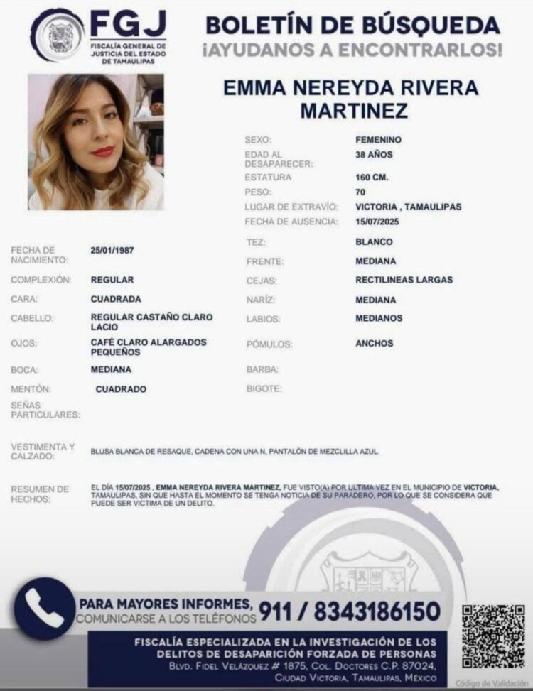 Localizan restos humanos en fosa clandestina, podrían ser de Emma Nereyda