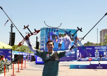 Matías Grande es campeón mundial de tiro con arco 2025