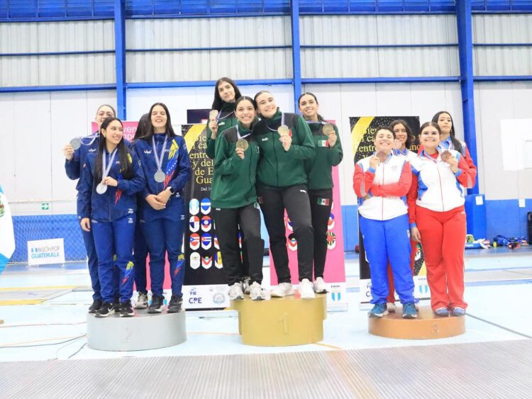 Esgrimistas mexicanos logran pase completo a Centroamericanos 2026