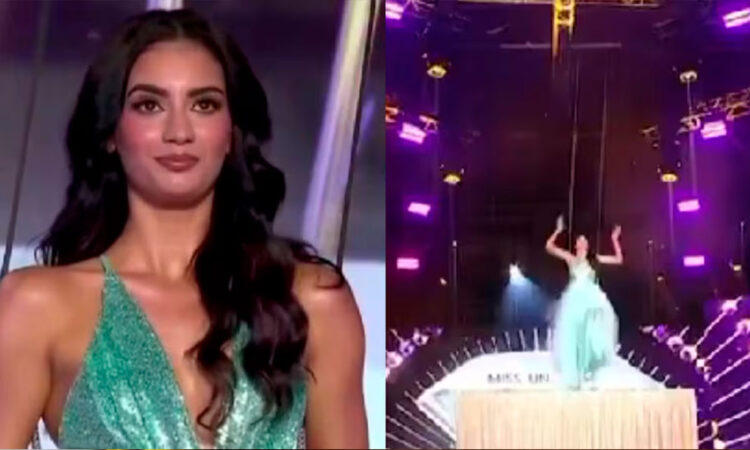 Sufre caída concursante de Miss Latina Universo